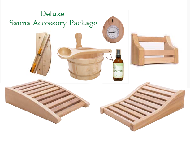 Deluxe Sauna Accessory Package