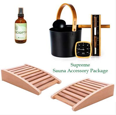 Supreme Sauna Accessory Package