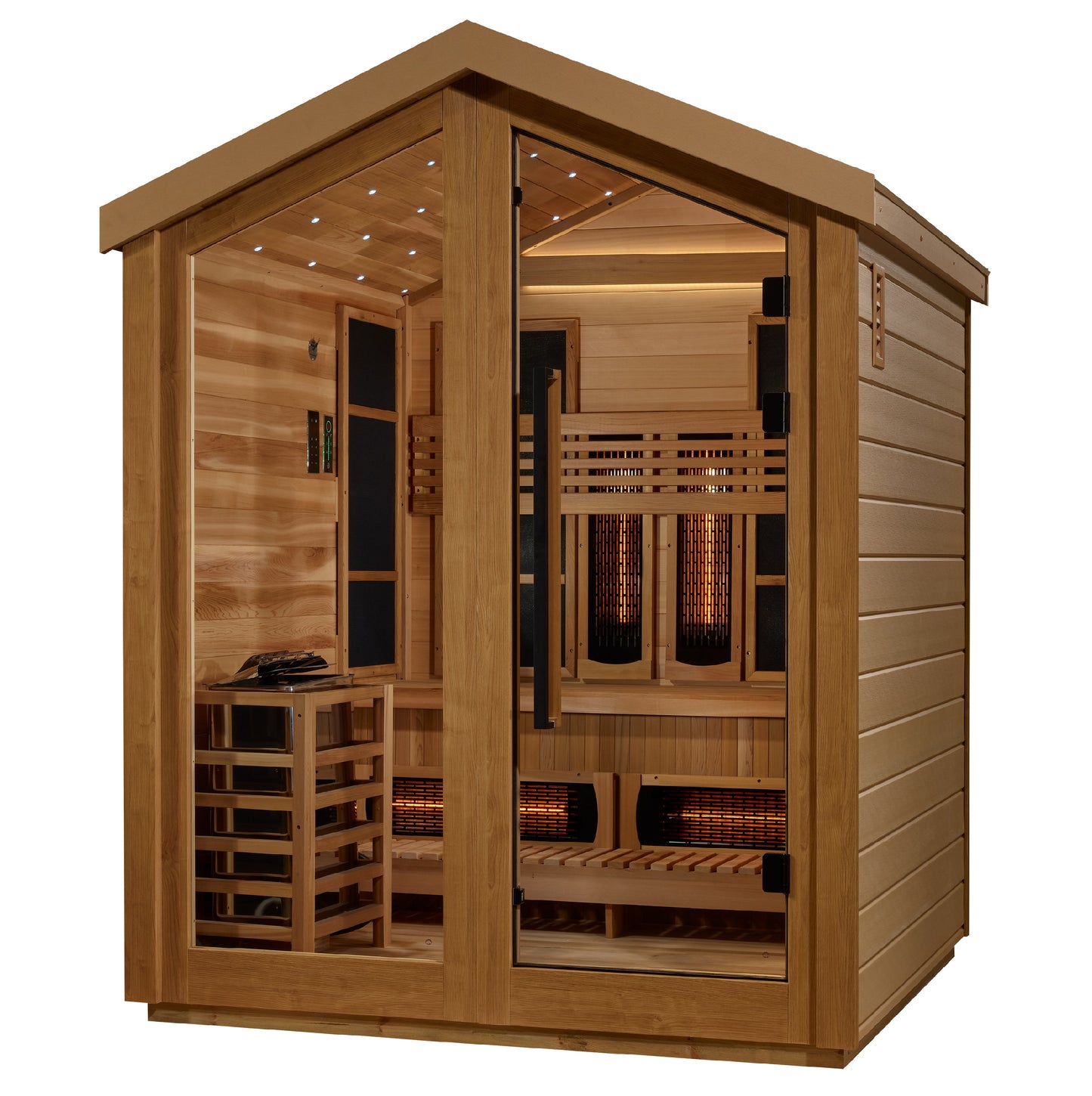 "Loviisa" PureTech™ Full Spectrum Hybrid Sauna