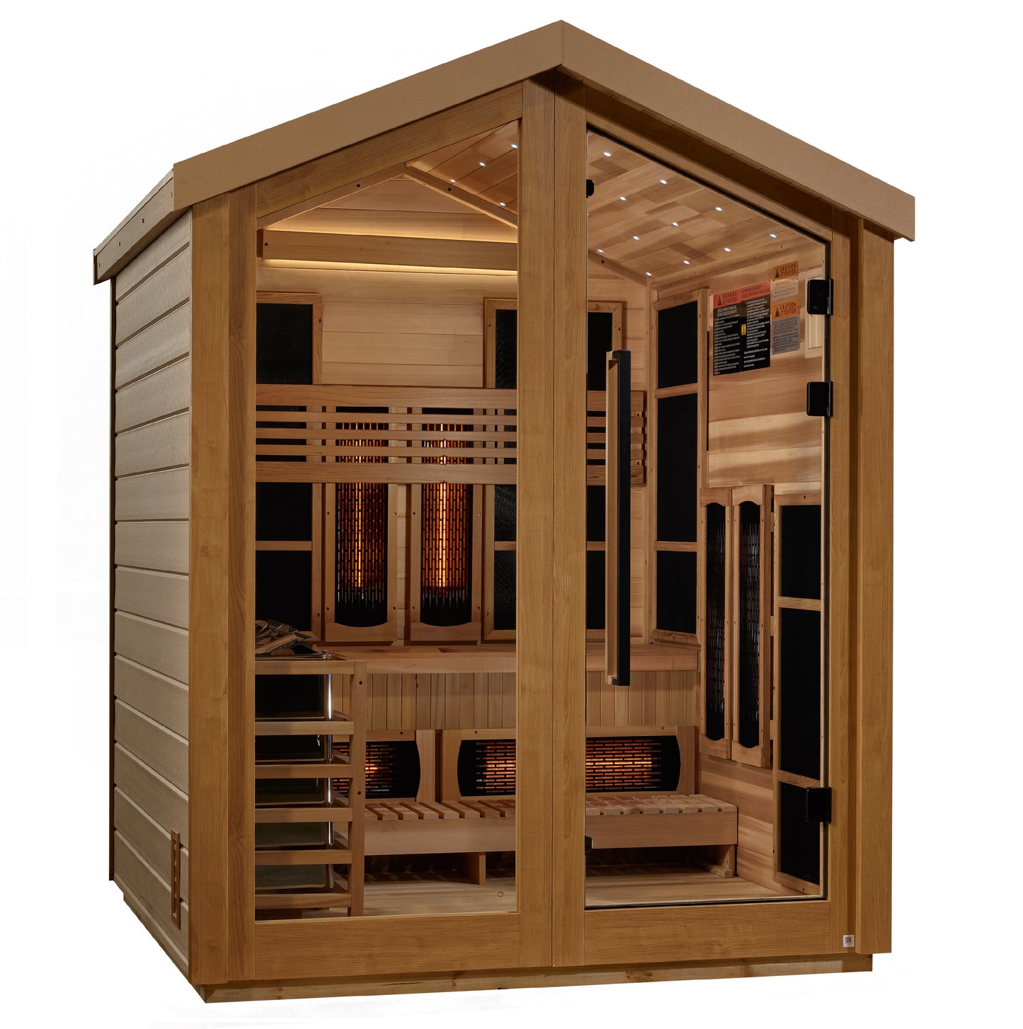 "Loviisa" PureTech™ Full Spectrum Hybrid Sauna