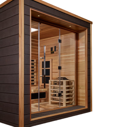 "Visby" Full Spectrum PureTech™ Hybrid Sauna