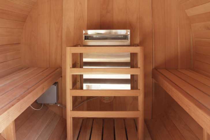 Canopy Barrel Sauna 6X5X6